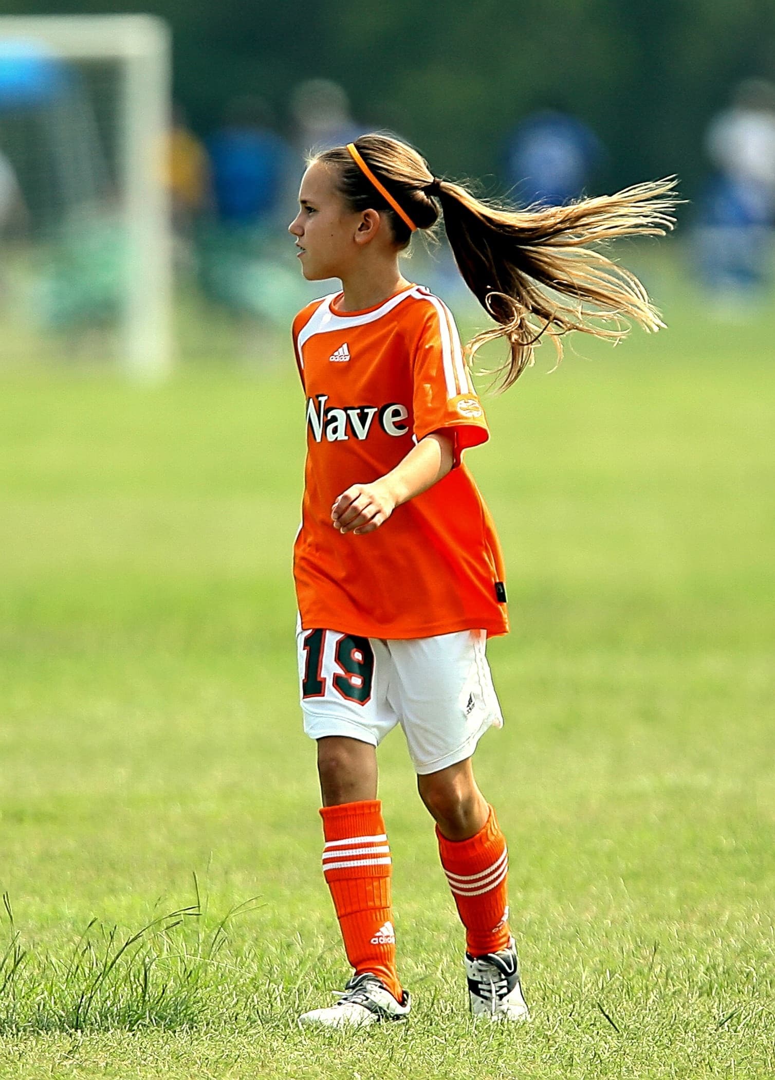 Young soccer athlete training in Calgary